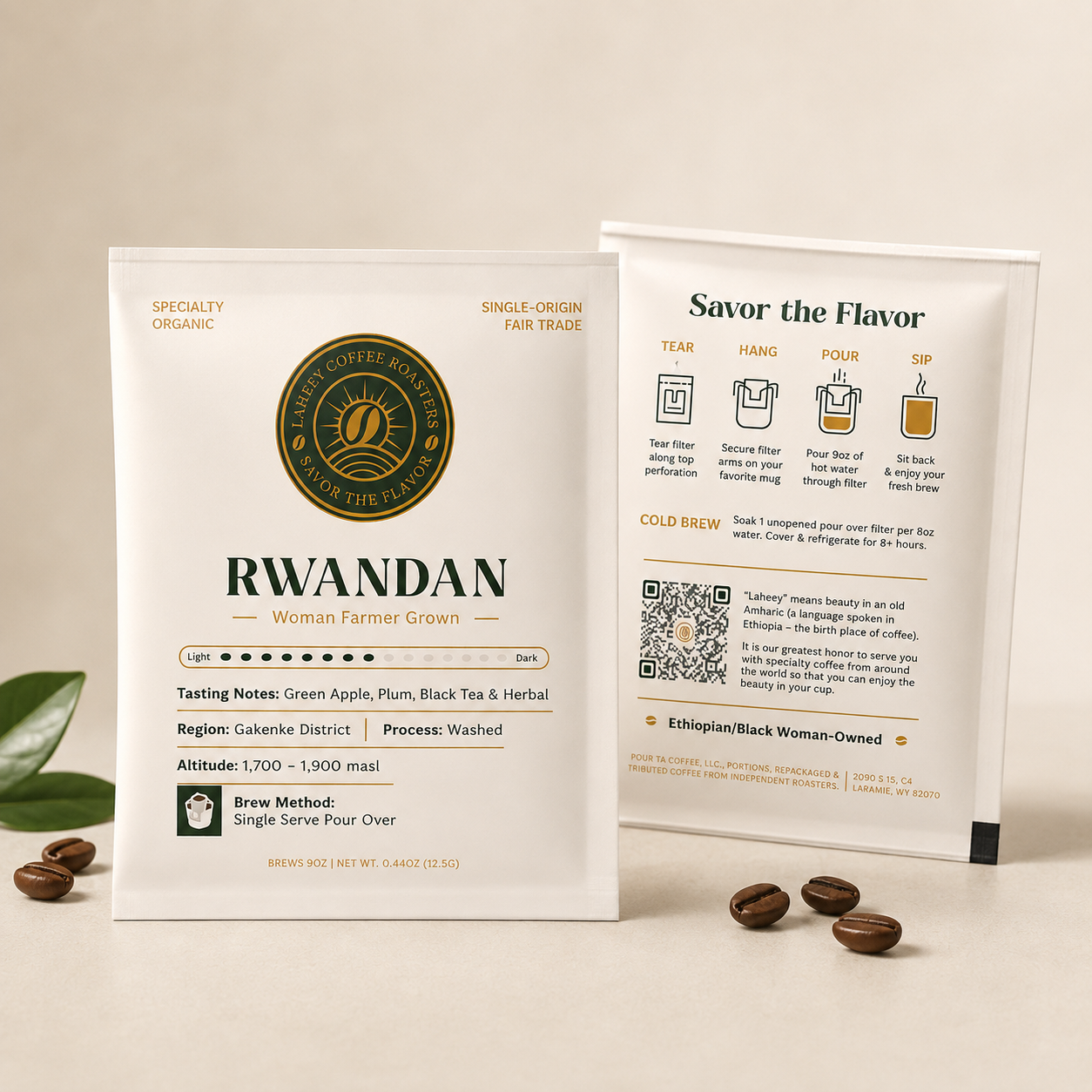 Single Serve Pour Over - Pack of 4